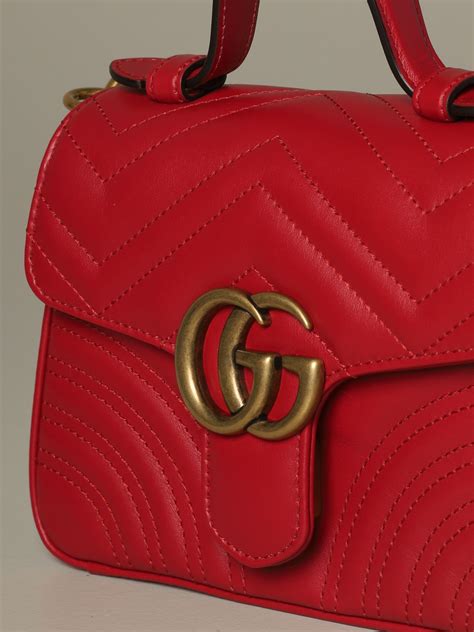 red gucci crossbody bag|crossbody gucci side bag.